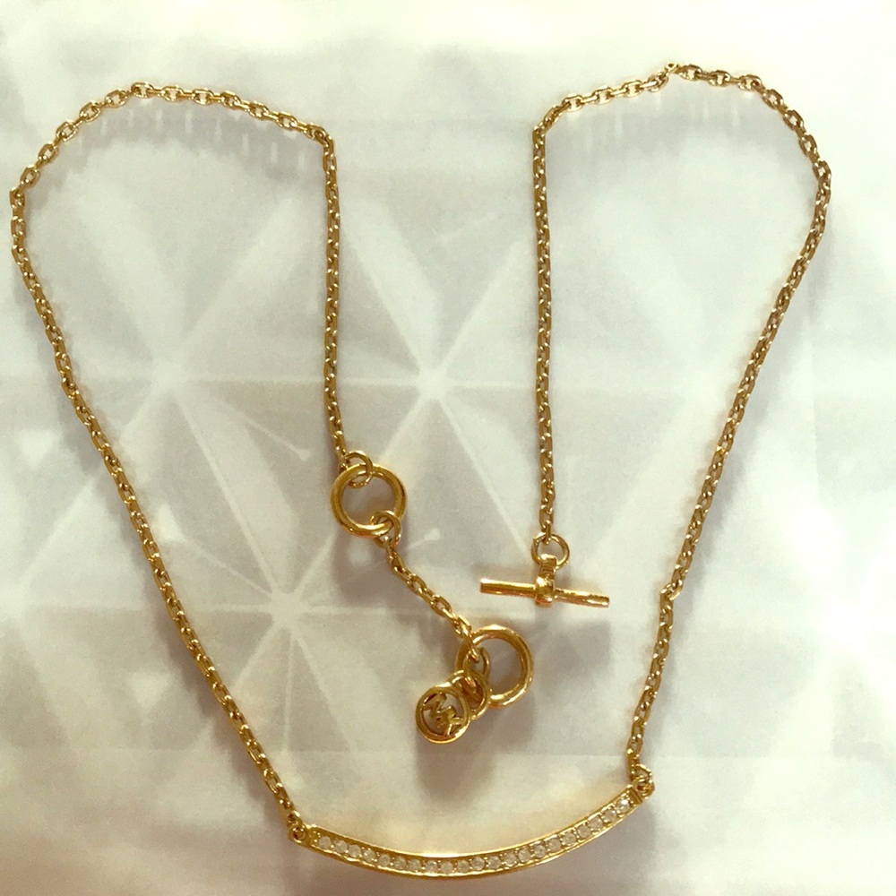 Michael Kors gold necklace